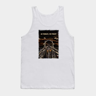 Fighter Jet In Thrust, We Trust P31 Tank Top